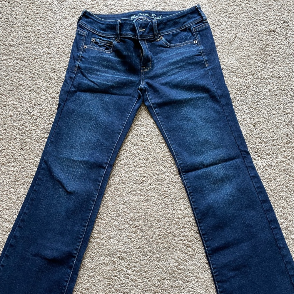 NWOT American Eagle stretch dark jeans